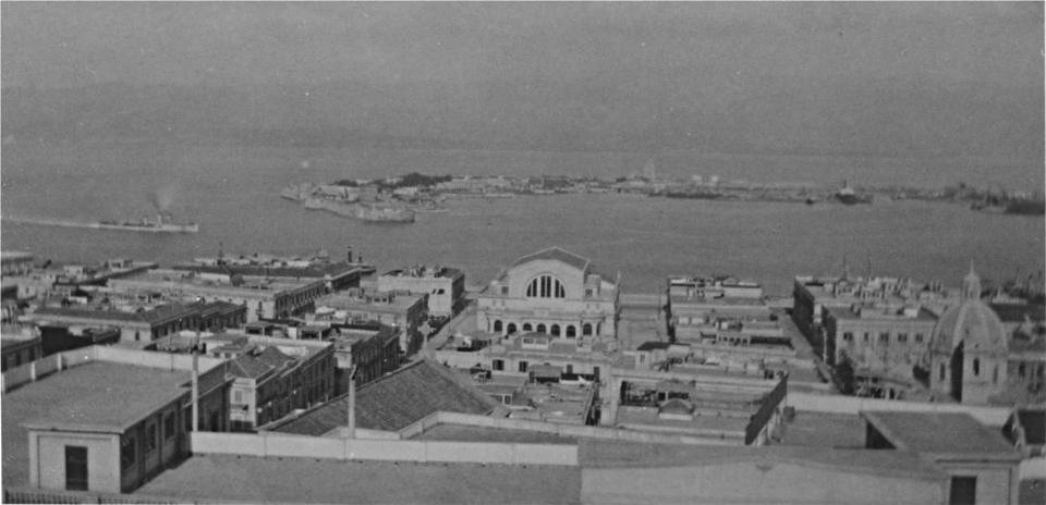 [View of the Italian port of Messina]